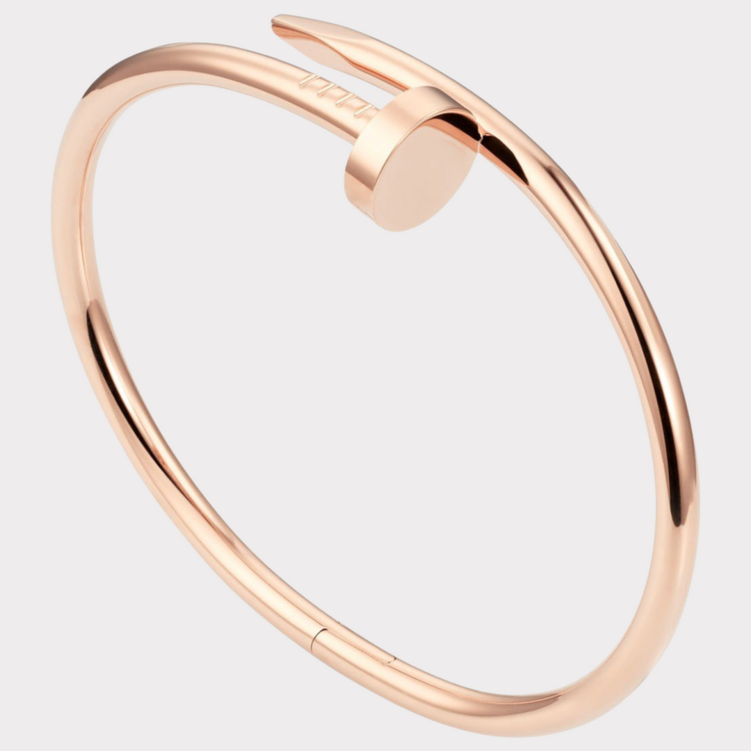 Nail Bracelet | Rose Gold
