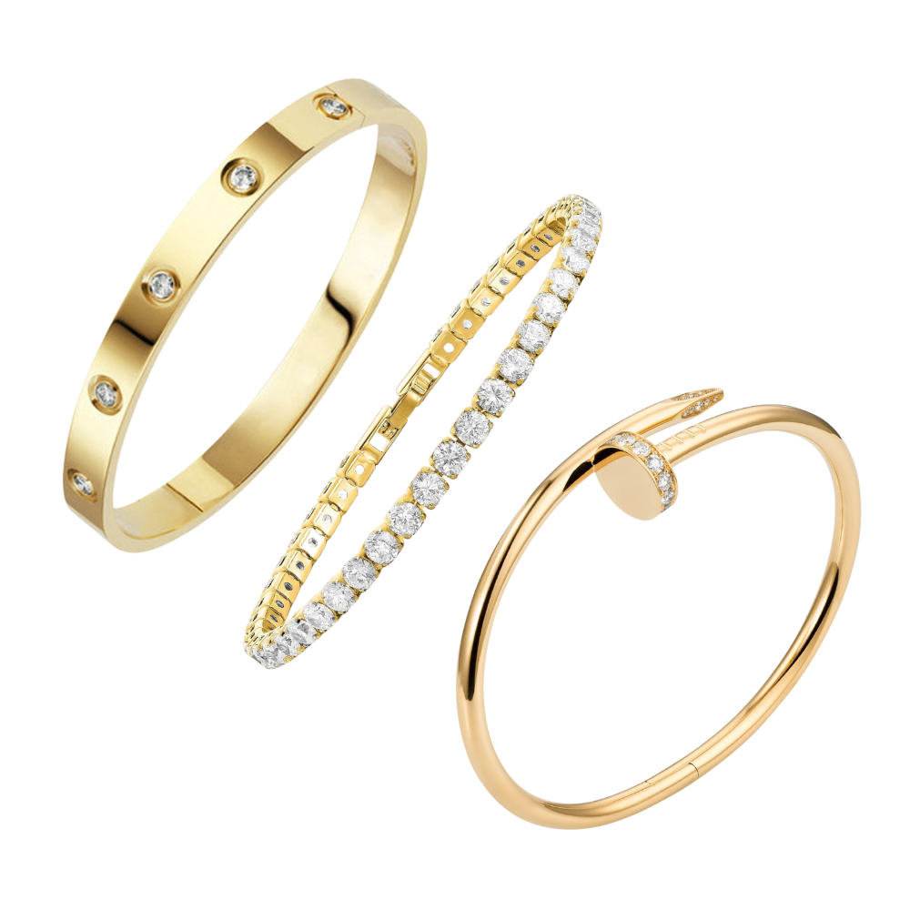 Stackable Eternity Bracelets