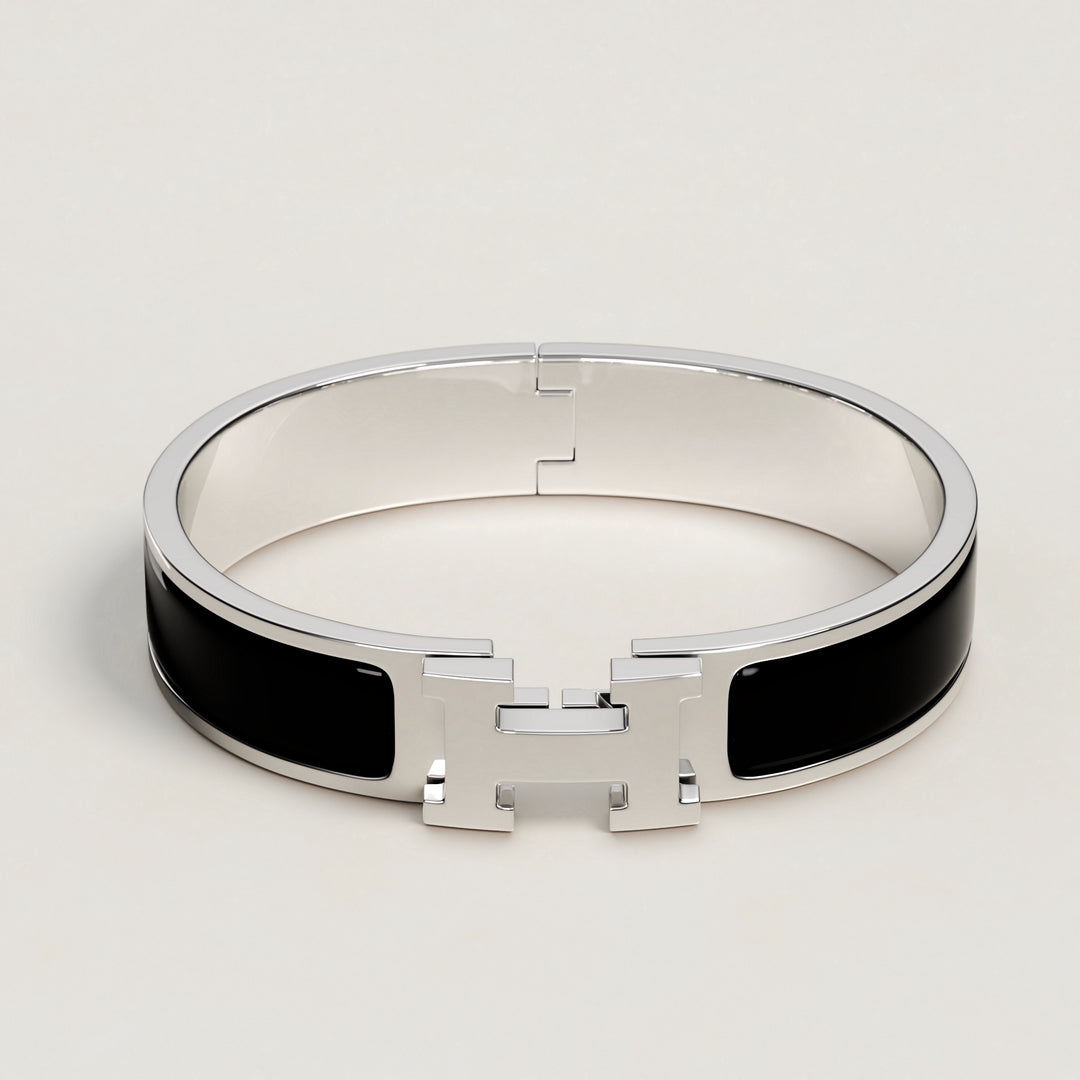 Exclusive Black | Helene Silver Bracelet