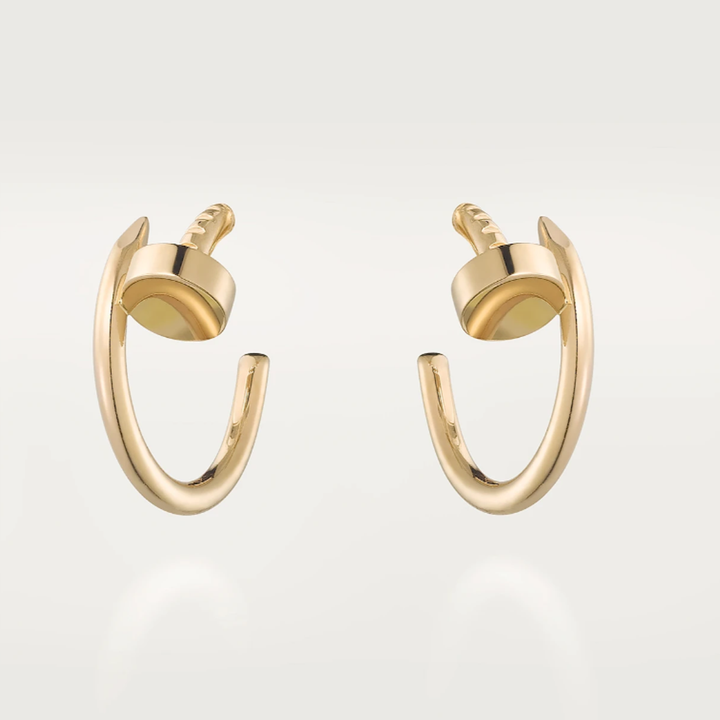 Eternity Earrings l Gold