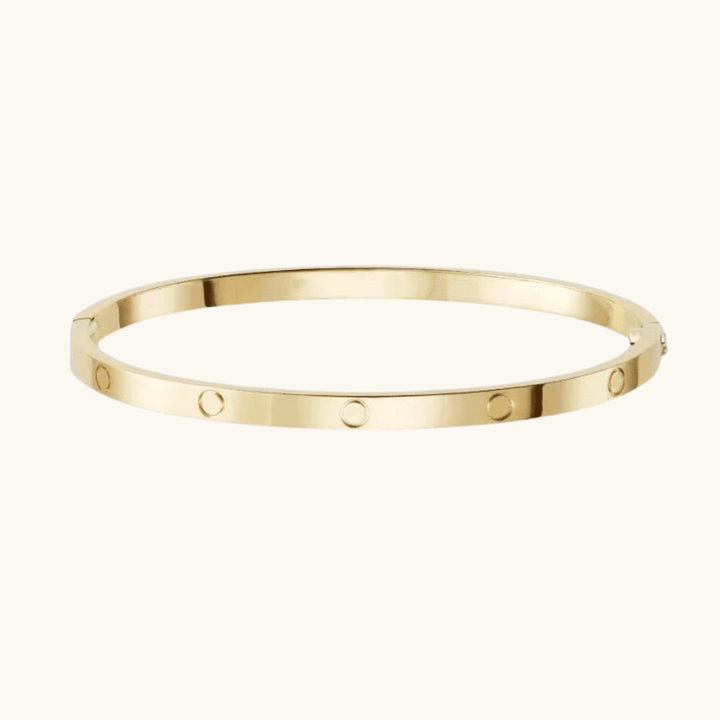 Eternity Bracelet Thin | Gold