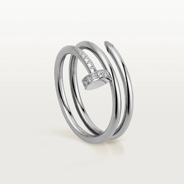 Double Nail Ring l Silver