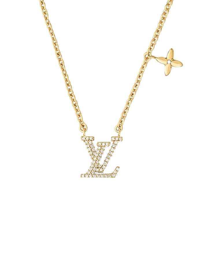 LV Necklace l Gold