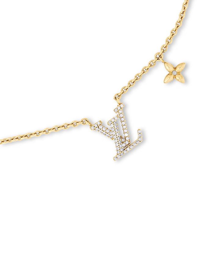 LV Necklace l Gold