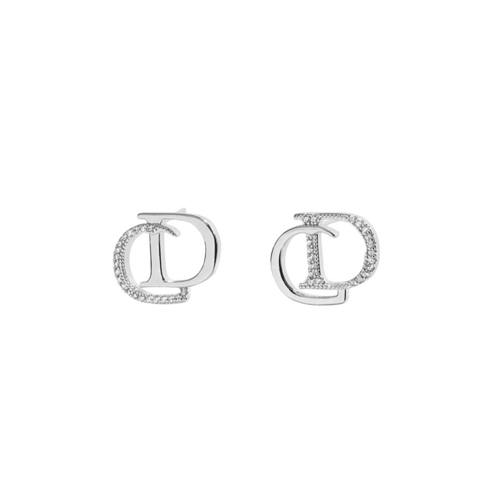 DC Diamond Earrings l Silver
