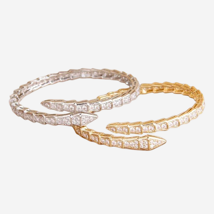 Deluxe Serpent Bracelet | Gold
