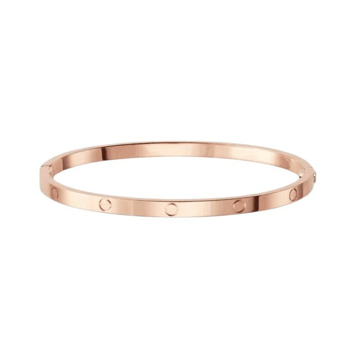 Eternity Bracelet Thin | Rose Gold