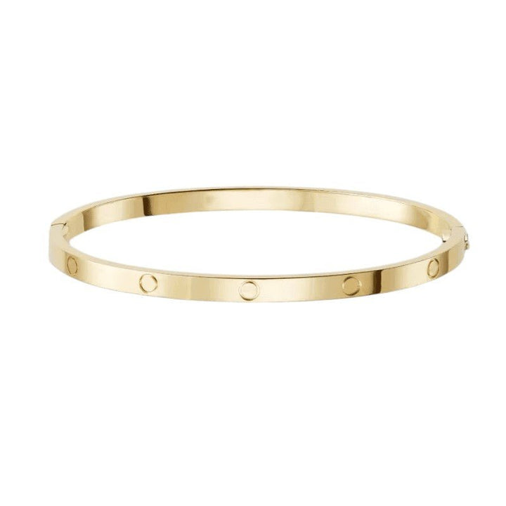 Eternity Bracelet Thin | Gold